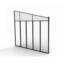 Seitenwand für Terrassendach mit 4 m Tiefe Anthrazit 330 cm - Palram-canopia