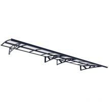 Canopia By Palram - Palram - Canopia Vordach Amsterdam 4460 Anthrazit 139x447x33 cm