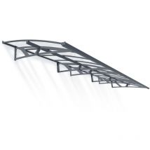Palram - Canopia Vordach Amsterdam 6690 Anthrazit 139x671x33 cm