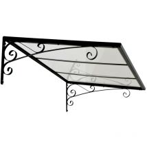 Palram - Canopia Vordach Venus 1350 Anthrazit 88x136x36 cm