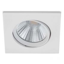 Frankystar - Pamir Faretto Da Incasso Led Quadrato Orientabile Bianco Dimmerabile Ip23 8,5Cmx8,5Cm
