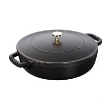 Chistera en fonte, noir, 24 cm - Staub