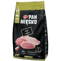 Pan mięsko Dinde avec oie petite taille - croquettes pour chat - 5 kg