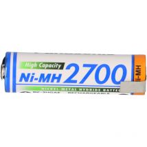 Panasonic - aa 2700mAh 1,2V Ni-MH Modellbau-Akku mit Z-Lötfahne