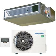 Panasonic - Aire Acondicionado Ducted Inverter Baja Presión 18000 Btu CS-Z50UD3EAW + CU-Z50UBEA R-32 Wi-Fi Clase a+ Opcional con Control por Cable