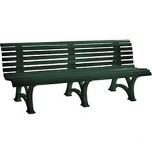 Panca da giardino Borkum, lunghezza di 4 mm verde 2000