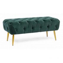 Fashion Commerce - panca giacinta verde 103X46X40 cm - Verde