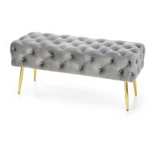 Arredamento1 - Panca morbida Houston 1252, Grigio