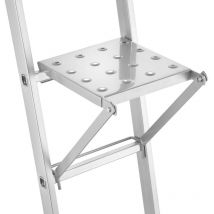 Panca scala - piolo scala - acciaio - 26x26 cm - fino a 150 kg