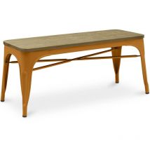 Industrial Style - Panca - Design Industriale - Legno e Metallo - Stylix