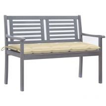 Furniture Limited - Panca da Giardino 2 Posti con Cuscino 120cm