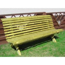 Lasa - Panchina In Legno Impregnato Green Park