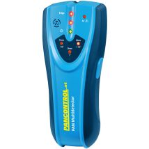 Pancontrol – Multidetektor für Holz, Metall und Rohre – Spannungsprüfer 100-600V – 9V Batterie – Maße 145x60x28mm
