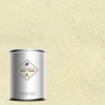Pandore 1l Peinture Effet Métallisée Couleur Platine Jaune Catherine Avec Spatule