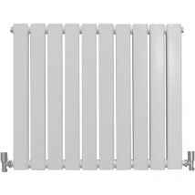 Heizkörper Design Flachheizkörper Paneelheizkörper Horizontal in Weiß 60x70cm