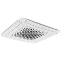 Panel para caja suave 600x600 – Radiador de gas – ABS blanco RAL9016 – Aletas motorizadas – Receptor infrarrojos IR-C