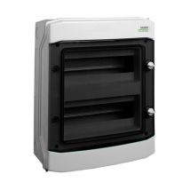 Noark - Caja eléctrica de plástico de superficie con puerta transparente - chint node módulos: 8 módulos