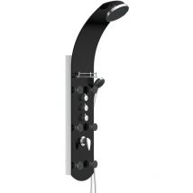 Panel de ducha con grifo monomando karibik negro Eisl