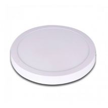 Trade Shop - Plafon Led 18w Redondo Pvc Luz Blanco Calido Frio Natural P22 -