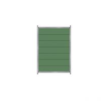 Gomez Y Crespo - Panel de Plástico para Perrera Galvanizada 1,35 m