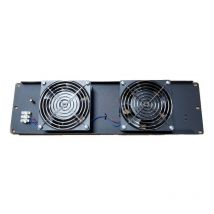 Item - Panel de ventilación Punto 3 de la Unidad completa con 2 ventiladores (Negro 20292N