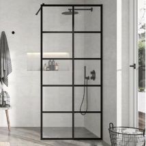Kassandra - Panel fijo de ducha 90 cm fresh industrial Decorado cuadros