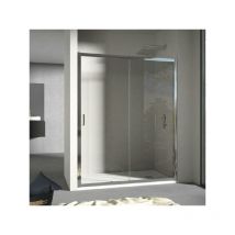 Stano. - Frontal de ducha + Puerta Corredera 110 cm 110 cm grant Cristal serigrafiado Sin lateral