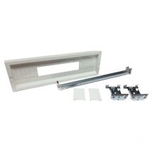 Gewiss - Panel din con ventana de 24 módulos GW46422F