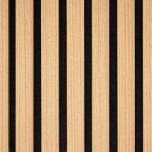 Wallart - Paneles acústicos para paredes Aku 4 uds roble natural