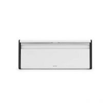 Brabantia Panera Rectangular, Acero, Blanco, Grande
