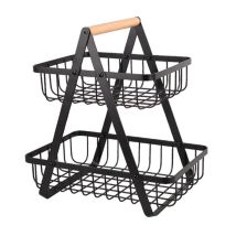 Panier À 2 Niveaux Pour Fruits Épices Loft E-8084