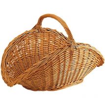 Panier à bûches en osier