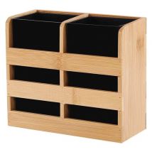 Panier à couverts en bambou - Range-couverts - Range-ustensiles de cuisine