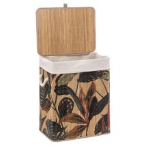 Atmosphera Créateur D'intérieur - Panier à linge Bambou 'Blackflora' ou 'Palawan' 60 litres Atmosphéra - Couleur: Palawan