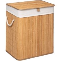 Panier à linge bambou de 60L Naturel 60 l