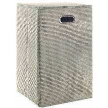 Panier à Linge De Salle De Bain 70L En Raphia Gris Garofano