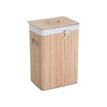 Panier à Linge en Bambou Beige