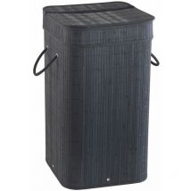 Panier à Linge En Bambou Noir