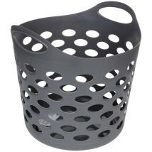 Panier à linge Gris 28 L