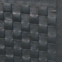 Koh-i-noor - Panier à linge noir Intrecci 50cm