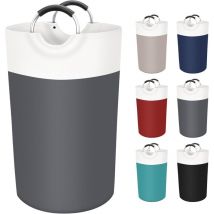Sunxury - Panier à linge, panier à linge, paniers à linge pliables, panier à linge sale, panier à linge étanche avec poignées en aluminium protégées