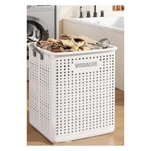 Ikodm - Panier à linge Panier à linge pliable, panier à linge Portable, grand panier de rangement pour la maison, panier de rangement pour salle de