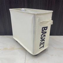 Panier à linge, panier à linge sale avec poignées, panier à linge pliable pour vêtements, grand panier à linge pour buanderie, dortoir et chambre à