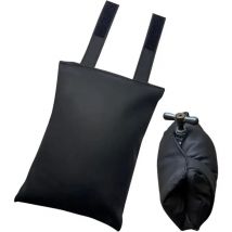 Alovez - Faltbarer Wäschekorb mit Bambusrand, multifunktionale Aufbewahrungsboxen, ideal für Badezimmer, Schlafzimmer (grau, 34 l)