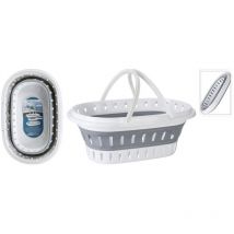 Koopman - Panier à Linge Pliable De Dimensions 60x40x27cm. - Bathroom Solutions