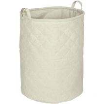 Panier à linge pliable design gaufré TOM TAILOR x WENKO, Collecteur de linge avec poignée, Bac à linge sale, Collecteur de linge, Sac à linge sale