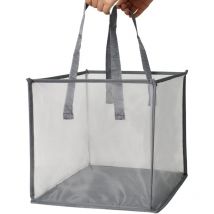 Panier à linge pliable, panier à linge de rangement de grande capacité, panier à linge de rangement réutilisable, panier à linge pliable avec poignée