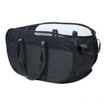 Panier à linge sale, panier de rangement en tissu Oxford, panier de rangement pliable chambre, panier à linge sale dortoir(noir)
