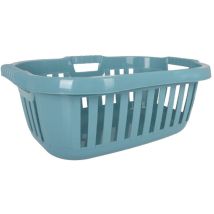 Panier à linge Tontarelli hipster bleu 50 l 66 x 44 x 25 cm