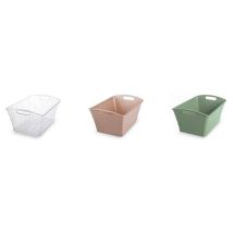 Panier à linge – 40x30x37 cm – Matières, Largeur, Hauteur, Longueur, Volume, Nombre de compartiment(s), Poids – DOMOLIVING